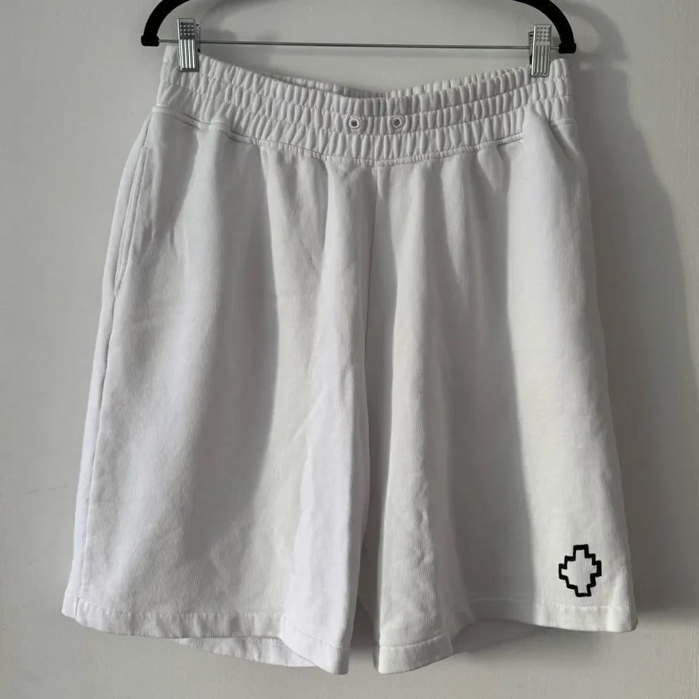 MARCELO BURLON Cotton Bermuda Shorts - Picture 1 of 7